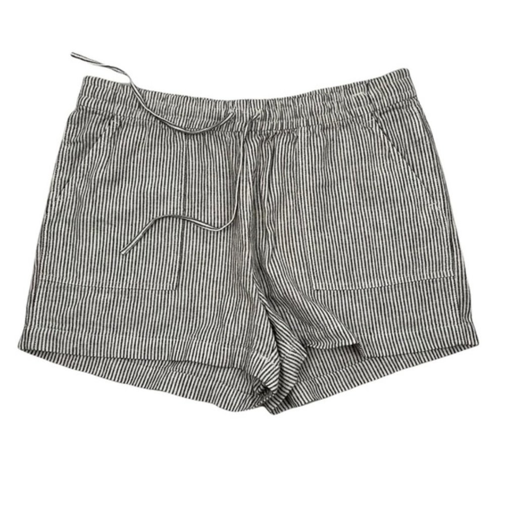 J. CREW FACTORY - XS - STRIPED LINEN SHORT